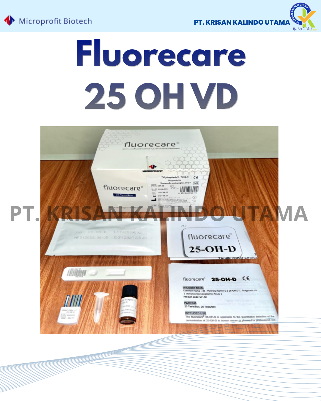 FLUORECARE  25-HYDROXYVITAMIN D（25-OH-D）